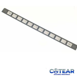 Membrana keysheet Teclado A98L-0001-0630 12Keys P/ Fanuc